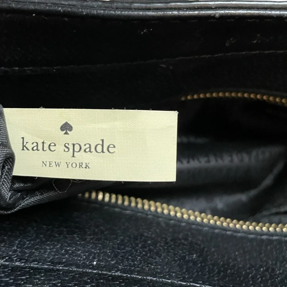 KATE SPADE Grove Street Structured Tote Bag / Purse Black